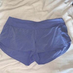 Light Purple Lulu Lemon Shorts 2.5inch